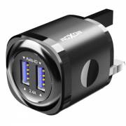  Moxom HC122 2.4A power charger, dual ports, fig. 1 