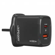  MOXOM MX-HC127 TYPE C CABLE PD 20W QC/SCP FAST CHARGING HOME CHARGER, fig. 1 