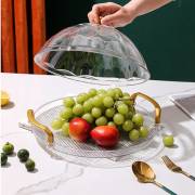  Transparent acrylic dessert serving plate with lid - AZ-2578-2579, fig. 2 