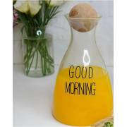  GOOD MORNING GLASS JACK WITH WOODEN STOP - 1500 ML - AZ-2016, fig. 2 
