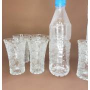  Set of glass juice cups - 6 pieces, fig. 3 