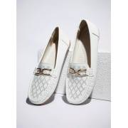  Textured Moccasin Shoes with Metallic Accent, fig. 5 