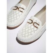  Textured Moccasin Shoes with Metallic Accent, fig. 4 