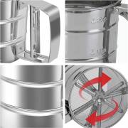  Manual flour sifter cup - steel, fig. 5 
