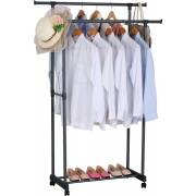  Mobile double clothes rack, fig. 3 