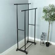  Mobile double clothes rack, fig. 6 