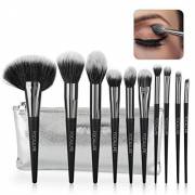  FOCALLURE HIGH QUALITY 10 PIECES BRUSHES SET WITH SILVER POUCH, fig. 2 