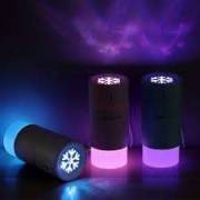  USB luminous fragrance diffuser for home office and car - snowflake humidifier, fig. 4 