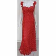  Turkish Evening Dress - Red Color - Size 38, fig. 1 