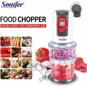 Sonifer SF8051 Electric 400W Food Chopper With Two Bowl 200ml+500ml Meat Grinder ( SF-8051 ), fig. 1 
