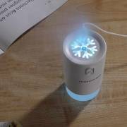  Scented Diffuser with USB Fan and LED Light - Snowflake Shape, fig. 2 