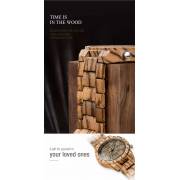  ساعة رجالية مصنوعة يدوياً - خشب طبيعي 100%, fig. 2 