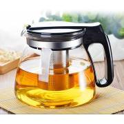  Thermal Glass Teapot With Plastic Handle ( JT103-2 ) - 900ml, fig. 1 