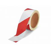  White and red reflective tape sticker, fig. 1 