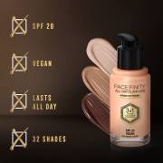  Max Factor Facefinity All Day Flawless 3 in 1 Foundation SPF 20 , Pearl Beige 35, fig. 3 