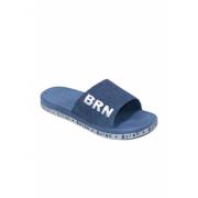  BRN Turkish Bath Slippers - Navy, fig. 1 