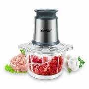  Sonifer Meat Mincer Machine 300W Stainless Steel Home Electric Food Chopper SF-8057, fig. 1 