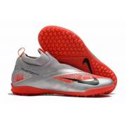  Nike Phantom Football Shoes (High Kobe) - Gray and Red, fig. 1 
