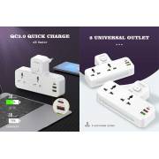  LDNIO SC2311 20W 3-Port USB Charger Extension Power Strip, fig. 3 