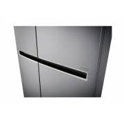  LG Side by Side Refrigerator - Inverter Linear Compressor - Large Capacity - Smart Diagnosis L™ - Silver Platinum - (GR-B257SLLV), fig. 4 