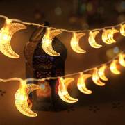  غمازات هلال رمضان ذهبي 10 قطع ABS-8283, fig. 1 