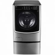  LG TWINWash™ Washing Machine - 22.5 Kg with 12 Kg Dryer and 3.5 Kg Mini Dryer - 1000 RPM - Silver - (FH0C9CDHK72), fig. 1 