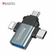  Yesido 3 In 1 OTG USB 2.0 Supper Fast Data Transmission GS15, fig. 1 