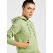  Solid Sweatshirt with Hood and Kangaroo Pocket - GREEN, fig. 3 