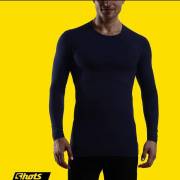  Men's Long Sleeve Undershirt - 1213, fig. 4 