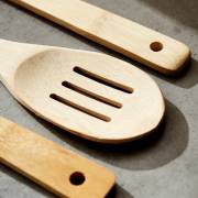  Bamboo 3-Piece Kitchen Tool Set with Stand, fig. 4 