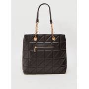  Quilted Handbag with Metallic Twin Handles and Magnetic Snap Closure, fig. 3 
