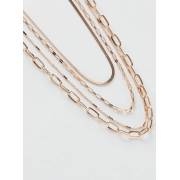  Metallic Layered Necklace with Lobster Clasp Closure, fig. 2 