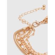  Metallic Layered Necklace with Lobster Clasp Closure, fig. 4 