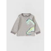  Dinosaur Printed BCI Cotton T-shirt and Pyjama Set, fig. 2 
