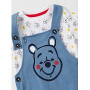  Winnie-The-Pooh Printed T-shirt and Denim Dungarees Set, fig. 4 