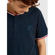  Solid Polo T-shirt with Short Sleeves and Tipping Detail, fig. 3 