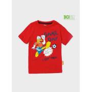  Donald Duck Print BCI Cotton T-shirt with Short Sleeves, fig. 1 