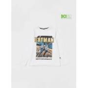  Batman Print BCI Cotton T-shirt with Long Sleeves and Sequin Detail, fig. 1 