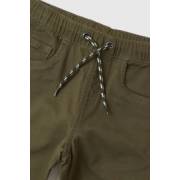  Solid Denim Jog Pants with Pockets and Drawstring Closure, fig. 2 