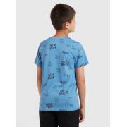  All-Over Print BCI Cotton T-shirt with Round Neck and Short Sleeves, fig. 4 