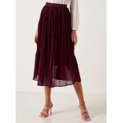  Textured Midi Skirt with Elasticated Waistband, fig. 2 