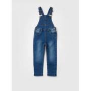  Solid Denim Dungarees with Pocket Detail and Buckle Closure, fig. 1 