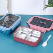  Steel Lunch Box for Kids - Double Count - AZ-783, fig. 2 