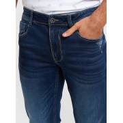  Solid Mid-Rise Denim Jeans with Button Closure and Pockets, fig. 3 