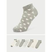  Set of 7 - Patterned Ankle Length Socks with Cuffed Hem, fig. 2 