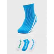  Set of 3 - Striped Ankle Length Sports Socks, fig. 1 