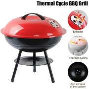  Portable charcoal grill, fig. 6 