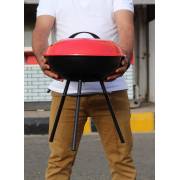  Portable charcoal grill, fig. 5 