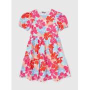  Floral Print Tiered Dress with Round Neck and Cutout Detail, fig. 1 