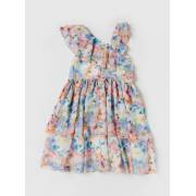  Floral Print Sleeveless Tiered Dress with Ruffles, fig. 5 
